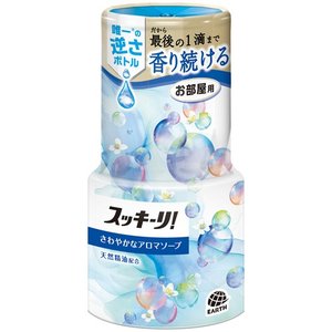 （まとめ）アース製薬 お部屋のスッキーリ！さわやかなアロマソープ 400ml 1個【×10セット】