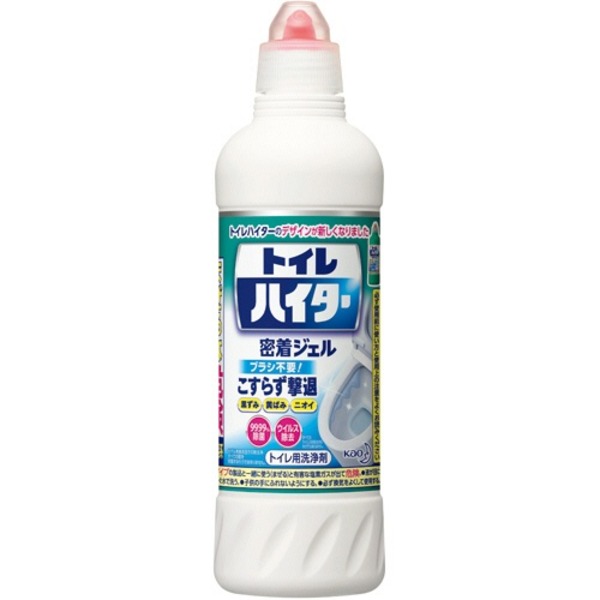 （まとめ）花王 除菌洗浄 トイレハイター 500ml 1セット（3本）【×10セット】