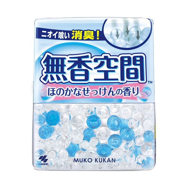 （まとめ）小林製薬 無香空間ほのかなせっけんの香り 本体 315g 1個【×20セット】