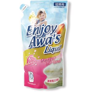 （まとめ）ロケット石鹸 エンジョイアワーズ液体洗剤 詰替用 800g 091567 1個【×20セット】