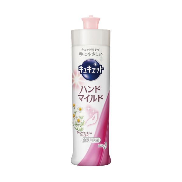 （まとめ）花王 キュキュット ハンドマイルドカモミールの香り 本体 230ml 1本【×20セット】