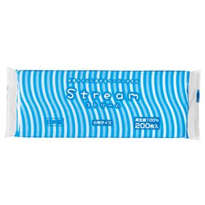 （まとめ）太洋紙業 水洗トイレに流せるペーパータオル ストリーム エコノミー 200枚 1パック【×30セット】
