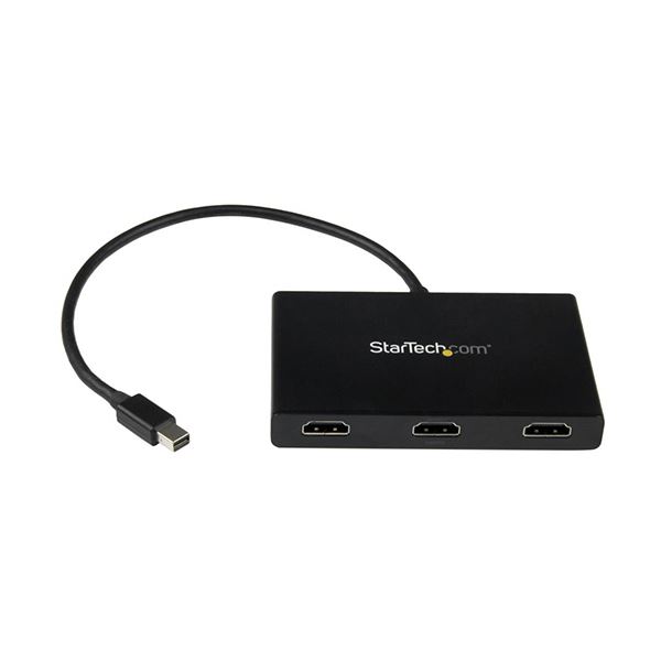 StarTech.com 3ポートMSTハブ Mini DisplayPort-3xHDMI 4K対応 Windowsのみ対応 MSTMDP123HD 1台