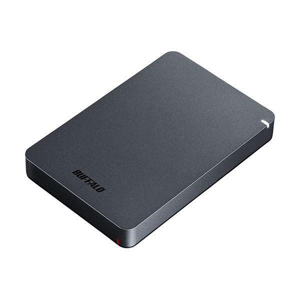 バッファロー MiniStation USB3.1（Gen1）対応 耐衝撃ポータブルHDD 2TB ブラック HD-PGF2.0U3-BBKA 1台