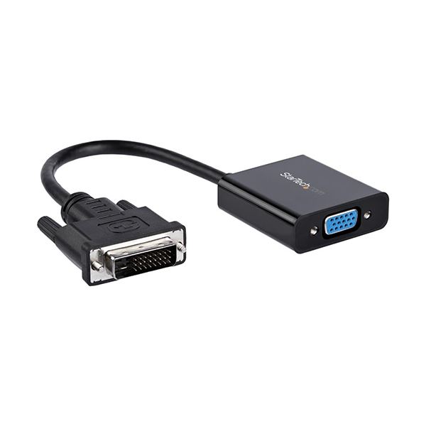 StarTech.com DVI-D-VGAアクティブ変換アダプタ フォーマットコンバータ USBバスパワー対応 1920×1200 DVI2VGAE 1個