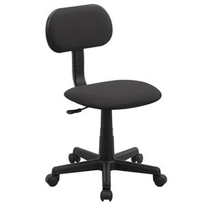 ナカバヤシ OHチェア 肘なし 布 ブラック OTS12-BK 1脚 【組立品】