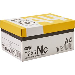 TANOSEE αエコペーパータイプNC A4 1箱（5000枚：500枚×10冊）