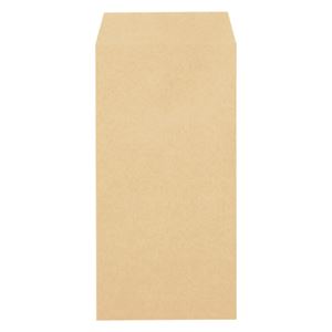 TANOSEE クラフト封筒 テープ付長3 70g/m2 〒枠なし 1箱（1000枚）