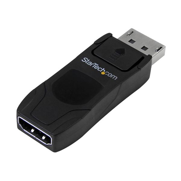 StarTech.com DisplayPort-HDMI変換アダプタ 4K対応 オス/メス DP2HD4KADAP 1個