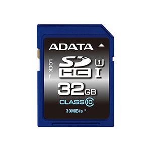 （まとめ）A-DATA（エーデータ） SDHCカードUHS-I対応 超高速タイプ 32GB class10 ASDH32GUICL10-R 1枚 【×3セット】