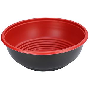 （まとめ）デンカポリマー どんぶり 中 E-90身 1パック（50枚）フタ別売 【×3セット】