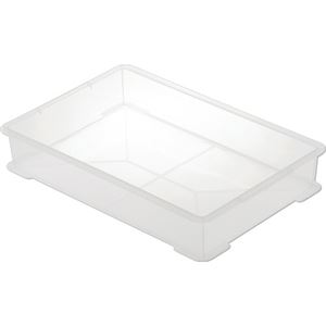 （まとめ）サンコープラスチック フードテナー No.20 本体 クリア 1個 【フタ別売】 【×3セット】