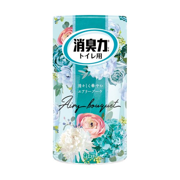 （まとめ）エステー トイレの消臭力 エアリーブーケ 400ml 1セット（3個） 【×3セット】