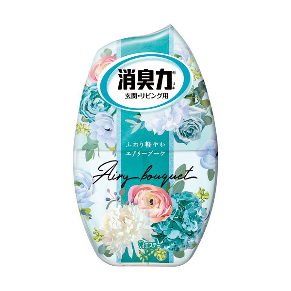 （まとめ）エステー お部屋の消臭力 エアリーブーケ 400ml 1セット（3個） 【×3セット】