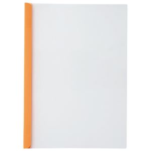 （まとめ）リヒトラブ リクエストスライドバーファイル 厚とじタイプ A4タテ 50枚収容 黄 G1730-5 1パック（10冊） 【×5セット】