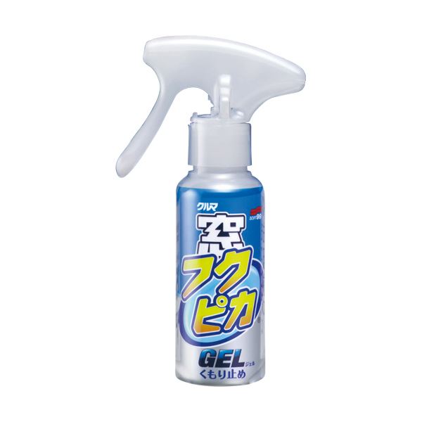 （まとめ）ソフト99 窓フクピカ ジェル 80ml 1本 【×5セット】