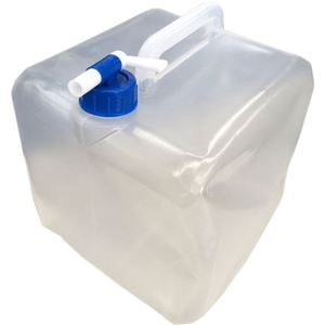 （まとめ）YAMAZEN 折りたたみウォータータンク 10L YWT-10 1個 【×5セット】