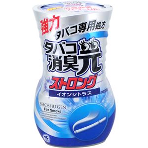 （まとめ）小林製薬 タバコ消臭元 ストロング イオンシトラス 400ml 1個 【×5セット】