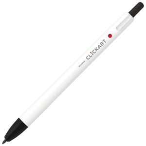 （まとめ）ゼブラ ノック式水性カラーペン クリッカート 黒 WYSS22-BK 1本 【×50セット】