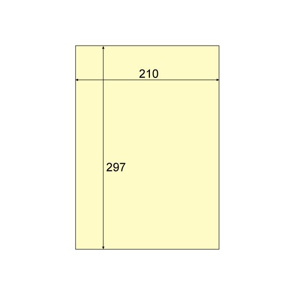 (まとめ) ヒサゴ クラッポイースト A4 黄 CE01S 1冊(10枚) 【×10セット】