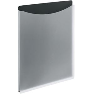 (まとめ) ライオン事務器 ホルダーファイル(ビジカル) A4タテ 325×225mm ブラック PH-13B 1冊 【×10セット】