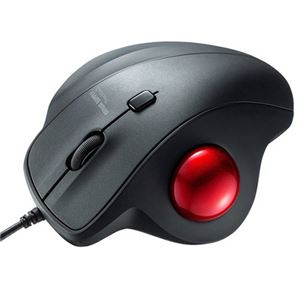 サンワサプライ 有線トラックボールブラック MA-TB128BK 1個