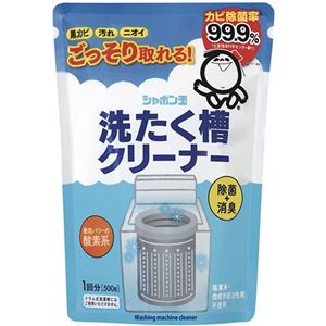 (まとめ) シャボン玉石けん シャボン玉洗たく槽クリーナー 500g 1パック 【×5セット】