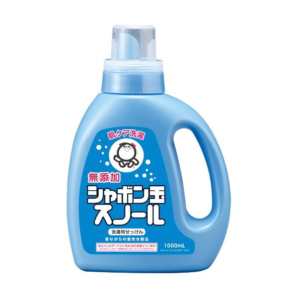 (まとめ) シャボン玉石けん シャボン玉 スノール本体 1000ml 1本 【×3セット】