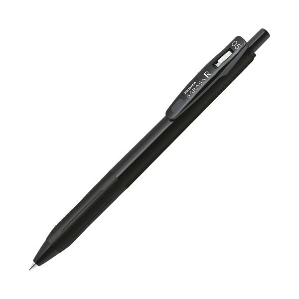 (まとめ) ゼブラ ゲルインクボールペン サラサR 0.5mm 黒 (軸色：黒) JJ29-R1-BK1 1本 【×30セット】