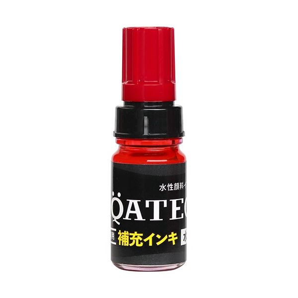 (まとめ) 寺西化学 マジックアクアテック用補充インキ 10ml 赤 MHJQ-10ML-T2 1本 【×10セット】