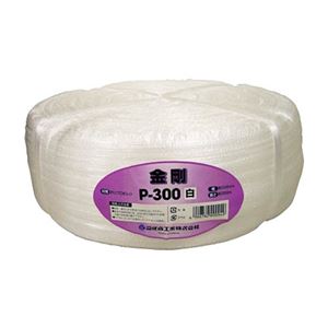 (まとめ) 司化成工業 ツカサ 手結束用PP縄(ツカサテープ) P-300 1巻 【×3セット】