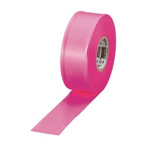 (まとめ) TRUSCO 目印テープ 30mm×50m ピンク TMT-30P 1巻 【×20セット】