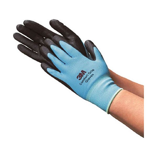 (まとめ) 3M 一般作業用 コンフォートグリップグローブ ブルー XLサイズ GLOVE BLU XL 1双 【×5セット】