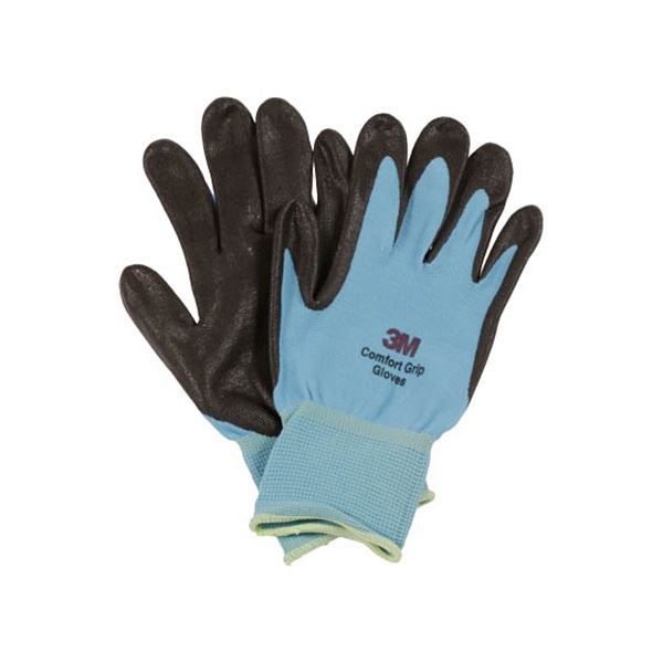 (まとめ) 3M 一般作業用 コンフォートグリップグローブ ブルー Mサイズ GLOVE BLU M 1双 【×5セット】