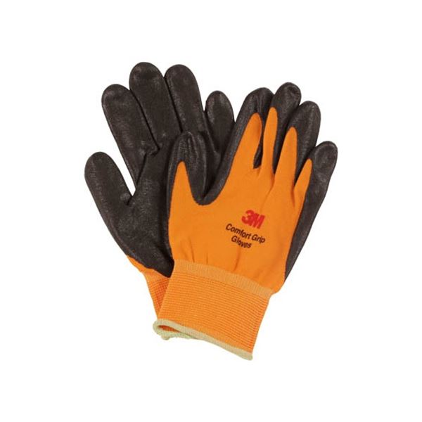 (まとめ) 3M 一般作業用 コンフォートグリップグローブ オレンジ Sサイズ GLOVE ORA S 1双 【×5セット】