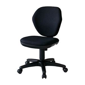 TRUSCO オフィスチェア 黒 1脚 T-10-BK 組立品