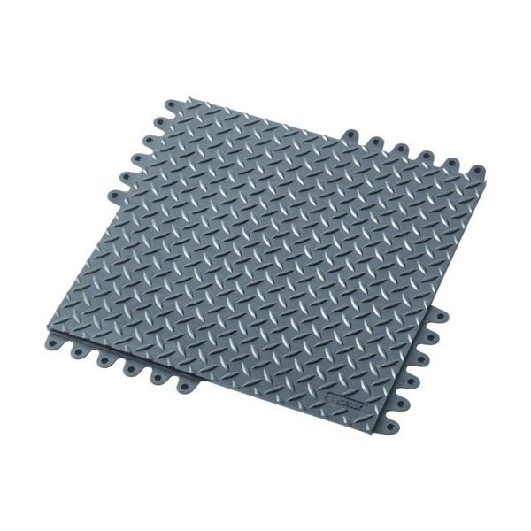 CHECKERS NOTRAXモジュラー式 マット ディーフレックス 耐油タイプ 約450×450mm ブラック 572S1818BL 1枚