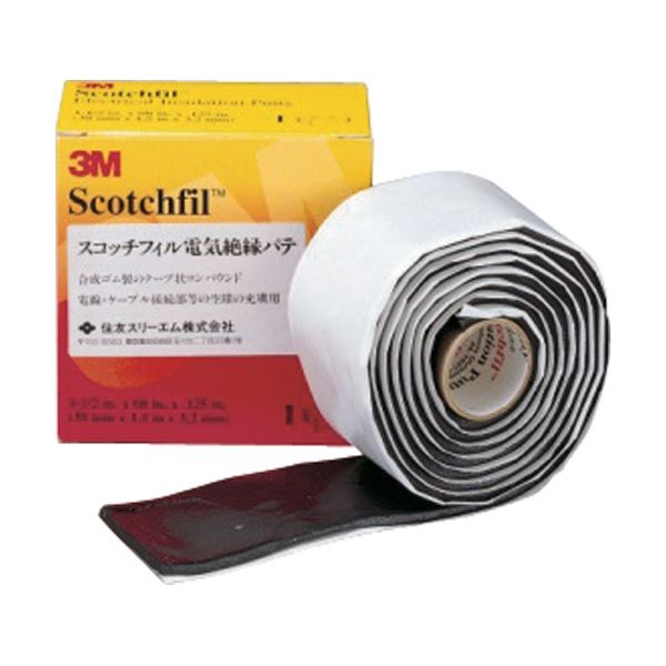 3M スコッチフィル 電気絶縁パテ 38mm×1.5m SCOTCHFIL 1巻