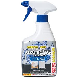 (まとめ) アズマ工業 アズマジック トイレ洗剤 400ml 707609530 1本 【×3セット】