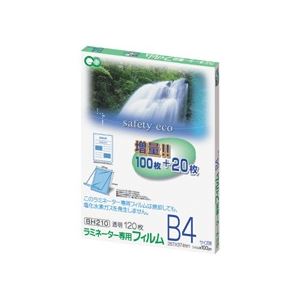 アスカ ラミネーター専用フィルム B4 100μ BH210 1セット(600枚：120枚×5パック)