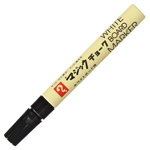 寺西化学 ホワイトボード用マーカーマジックチョークNo.650(丸太型) 黒 M650-T1 1セット(10本)