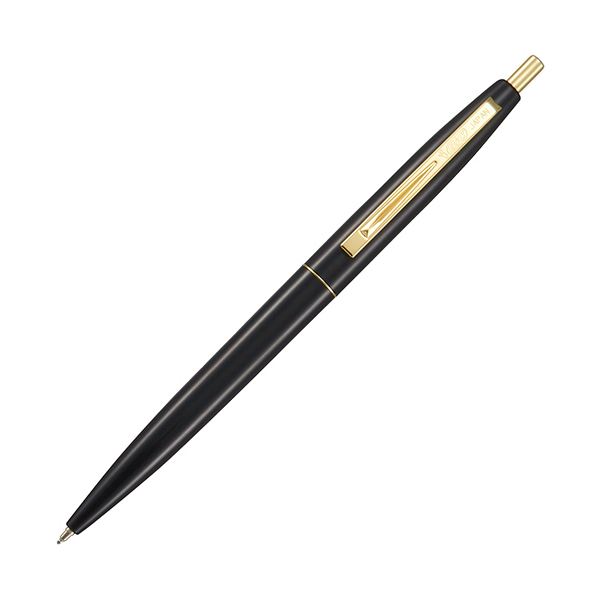 （まとめ）BIC 油性ボールペン クリックゴールド 0.5mm 黒 (軸色 ブラック) CFCGBLK05BLKJ 1セット(12本)【×3セット】