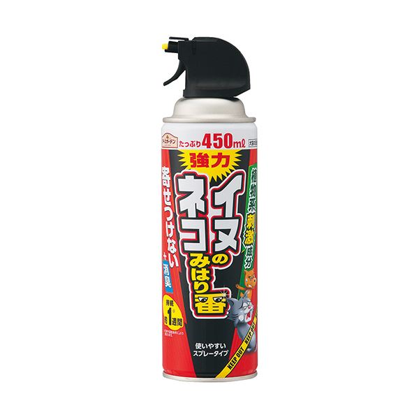 （まとめ）アース製薬 アースガーデン イヌ・ネコのみはり番スプレー 450ml 1本【×5セット】