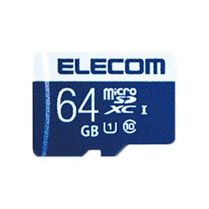 エレコム データ復旧microSDXCカード(UHS-I U1) 64GB MF-MS064GU11R 1枚