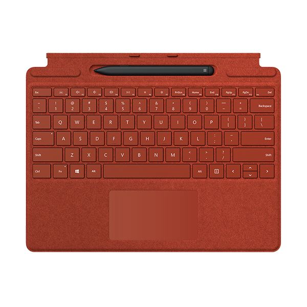 マイクロソフト Surface ProX Signature キーボード ポピーレッド 26B-00039O 1台