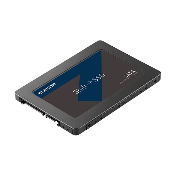 （まとめ）エレコム 2.5インチSerialATA接続内蔵SSD 480GB ESD-IB0480G 1台【×3セット】