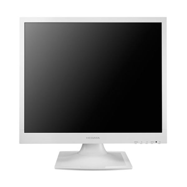 アイオーデータ 19型スクエア液晶ディスプレイ ホワイト 5年保証 LCD-AD192SEDSW-A 1台