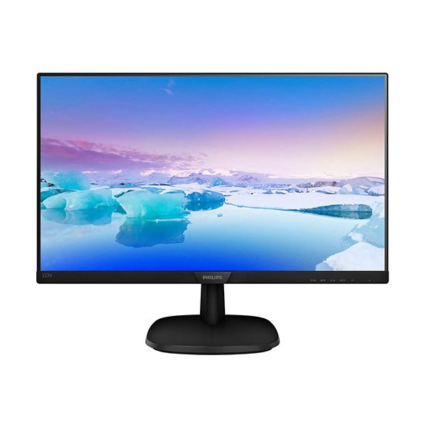 フィリップス 21.5型ワイド液晶ディスプレイ スピーカー付 ブラック IPSパネル 5年保証 223V7QJAB/11 1台