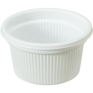 (まとめ)エフピコチューパ 1/2オンスカップ本体 白 CP070009 1パック(50個)【×10セット】蓋別売り