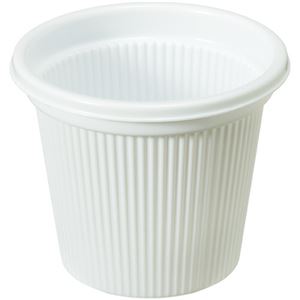 （まとめ）エフピコチューパ 3/4オンスカップ本体 白 CP070010 1パック(50個)【×10セット】蓋別売り